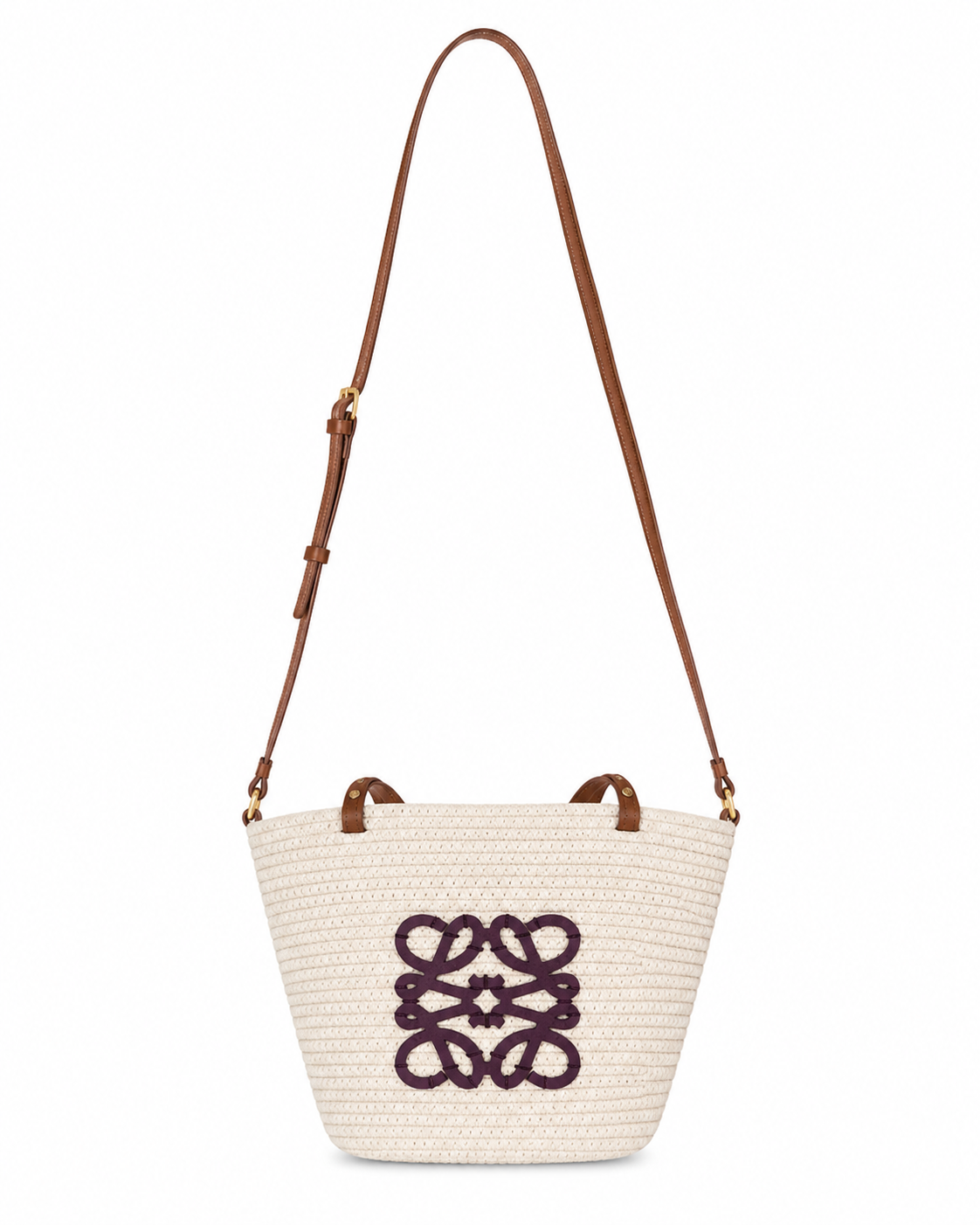 Lowel Cream Wicker Tote Bag