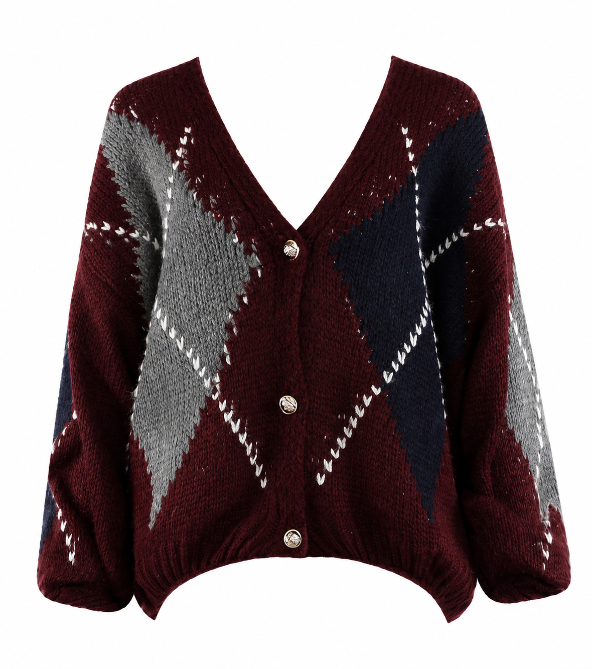 Geometric Knit Cardigan