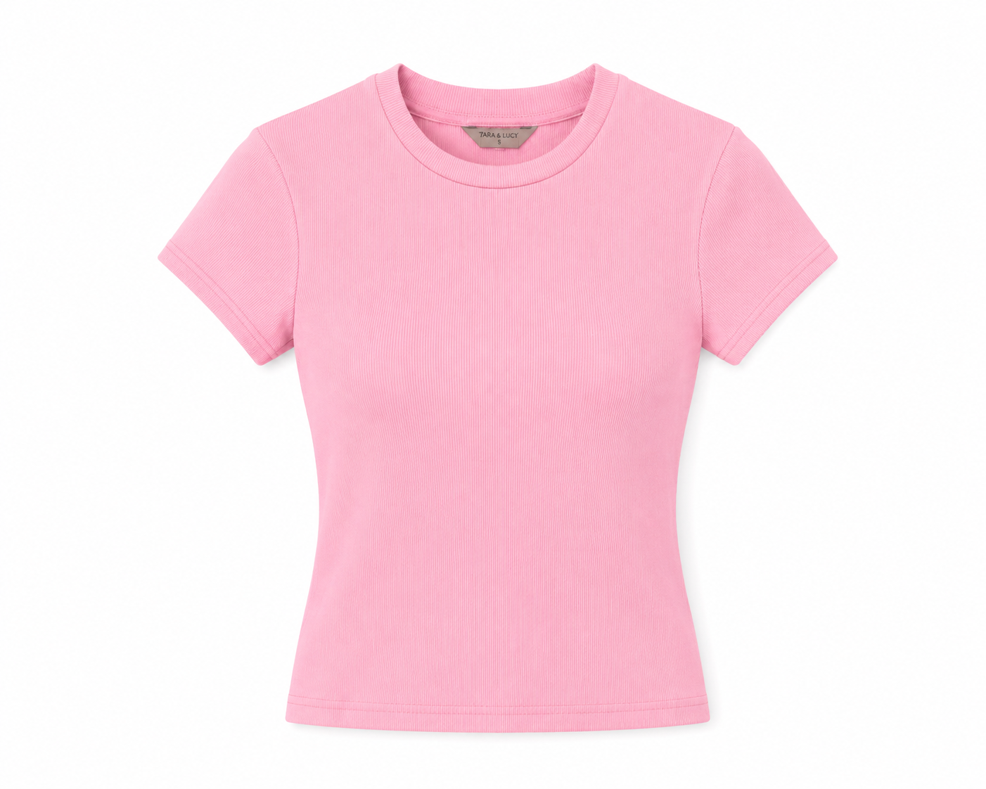 Pink Ribbed Top