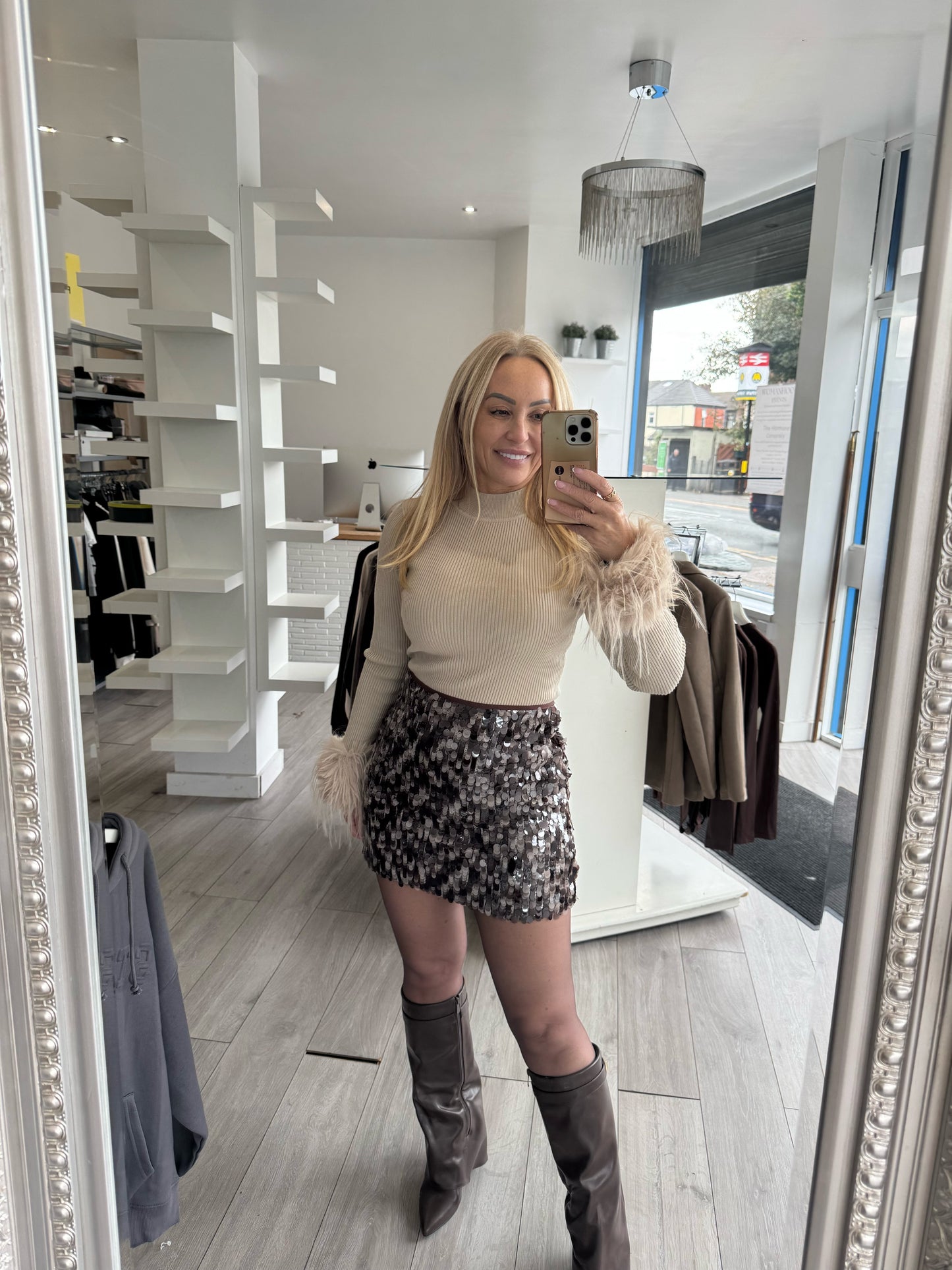 SEQUIN SKIRTS