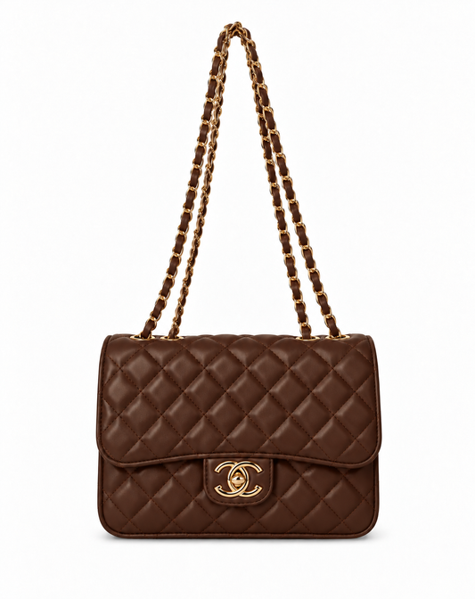 WINE QUILTED BAG