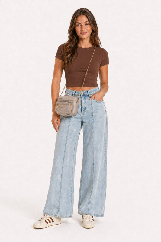 Brown Short Sleeve T-Shirt