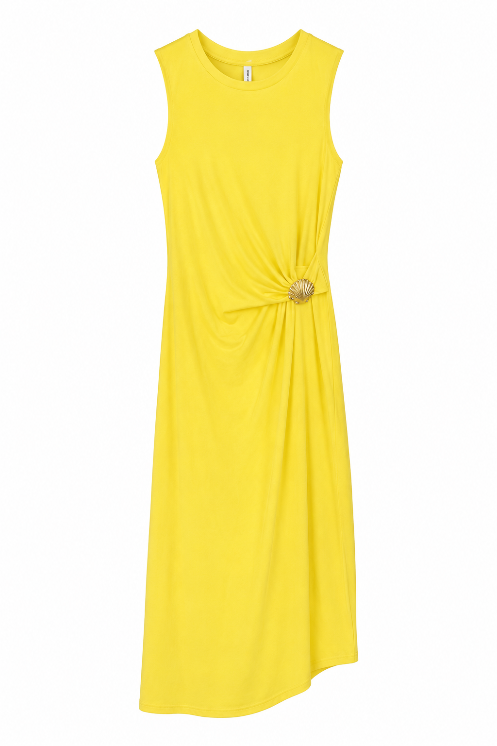 Lemon Luxe Midi Dress