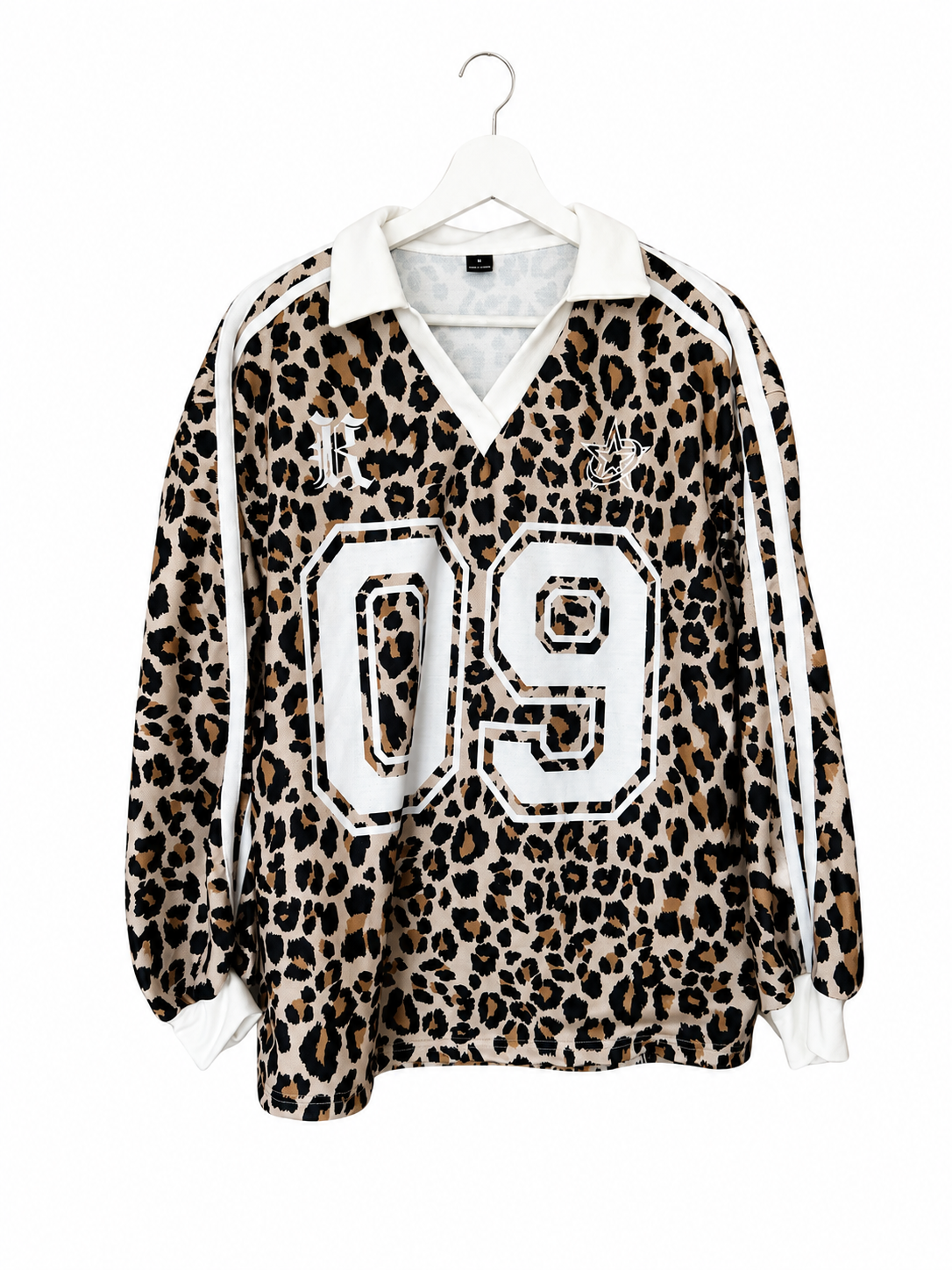 Leopard Print Long Sleeve Top