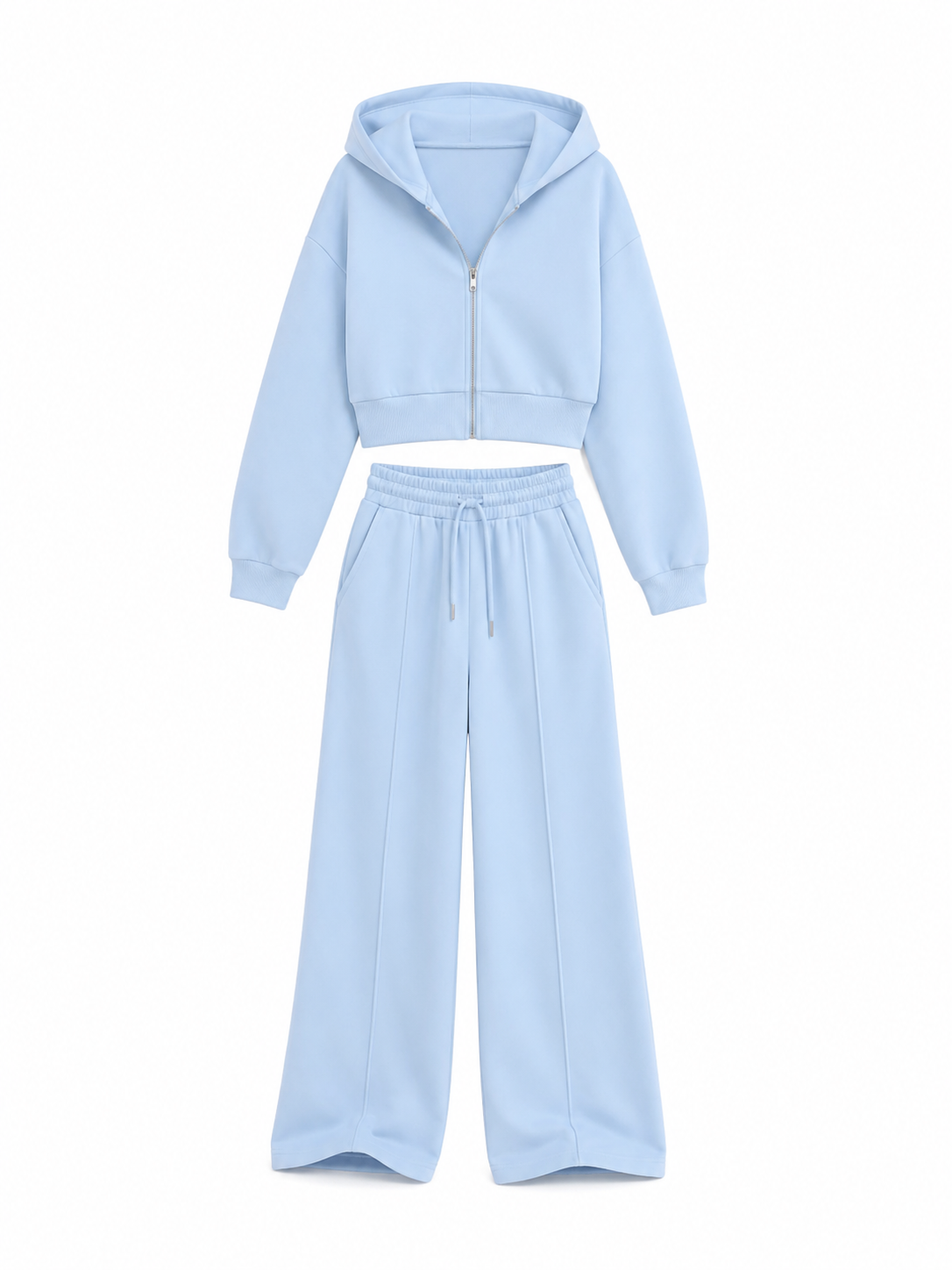 ICONIC HOODED SWEATSHIRT & WIDE LEG JOGGER CO-ORD