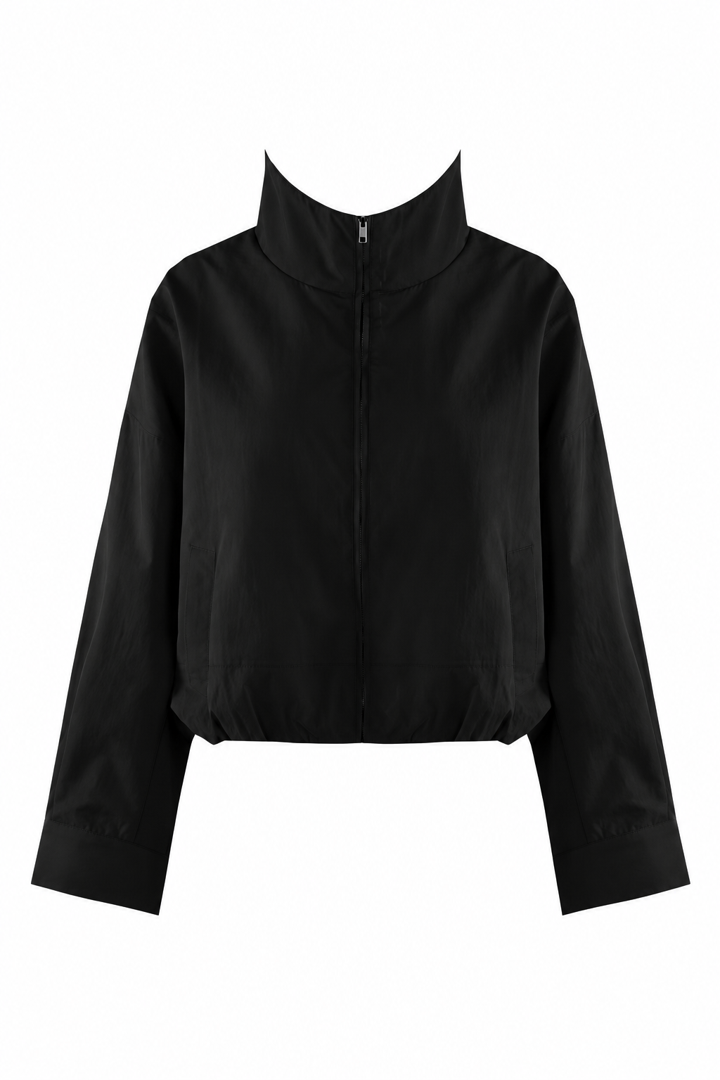 Oversized High Neck Bomber Jacket
