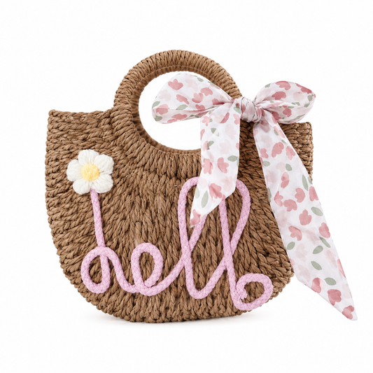 TAN HELLO BAG (Copy)