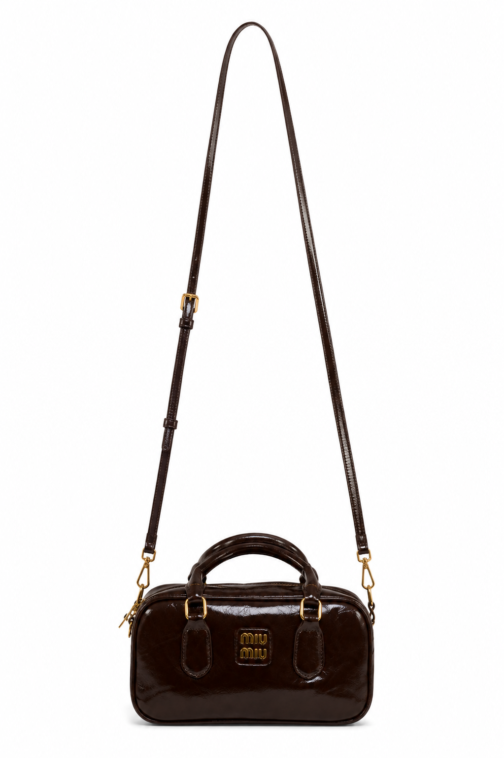 M BAG in BURGUNDY