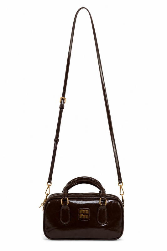 M BAG in BURGUNDY
