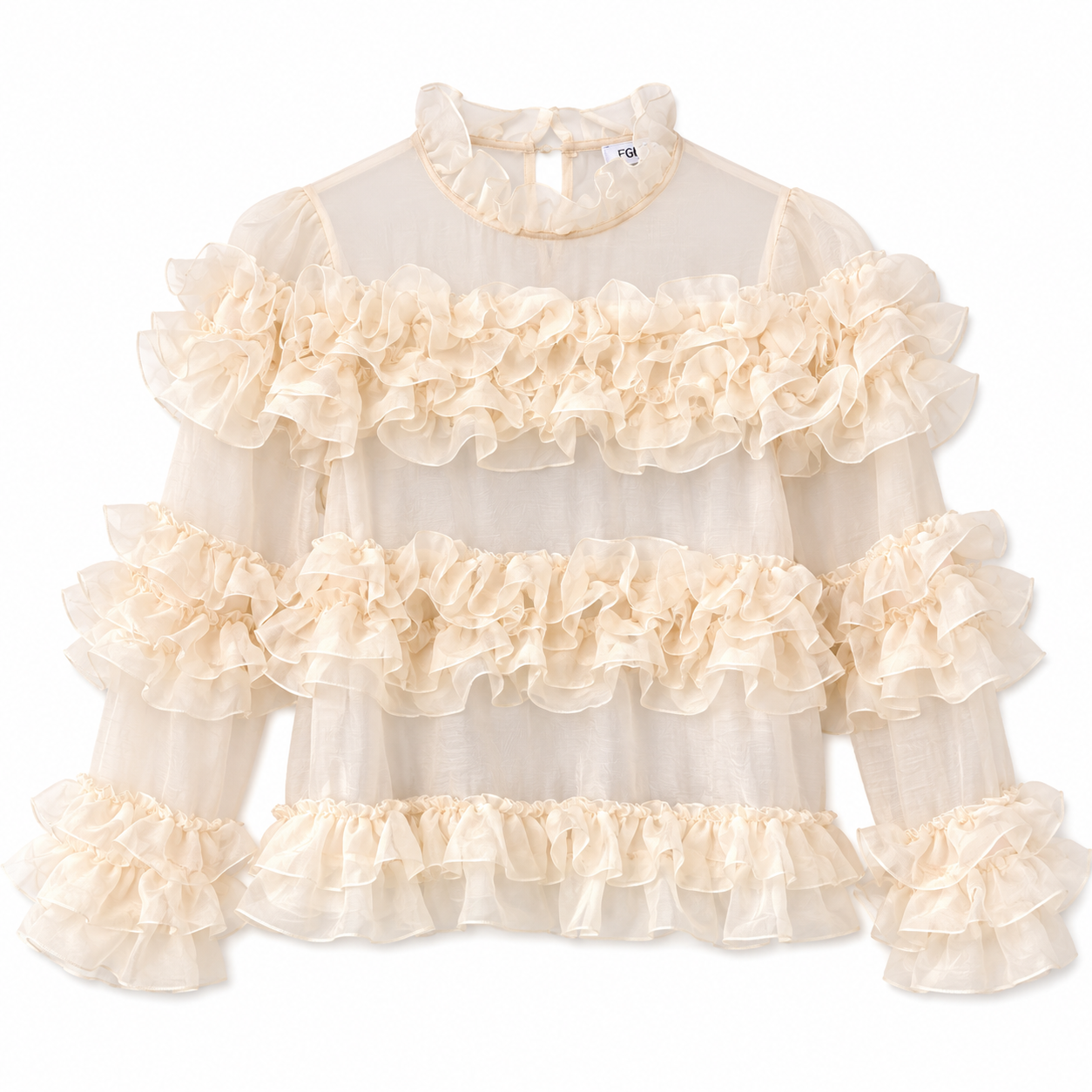 Romantic Ruffle Blouse
