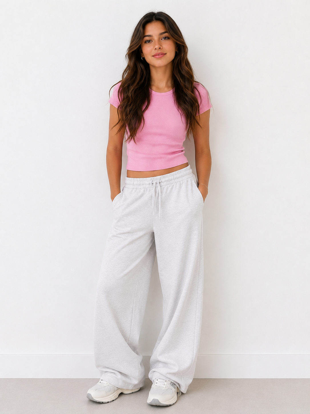 Pink Ribbed Top
