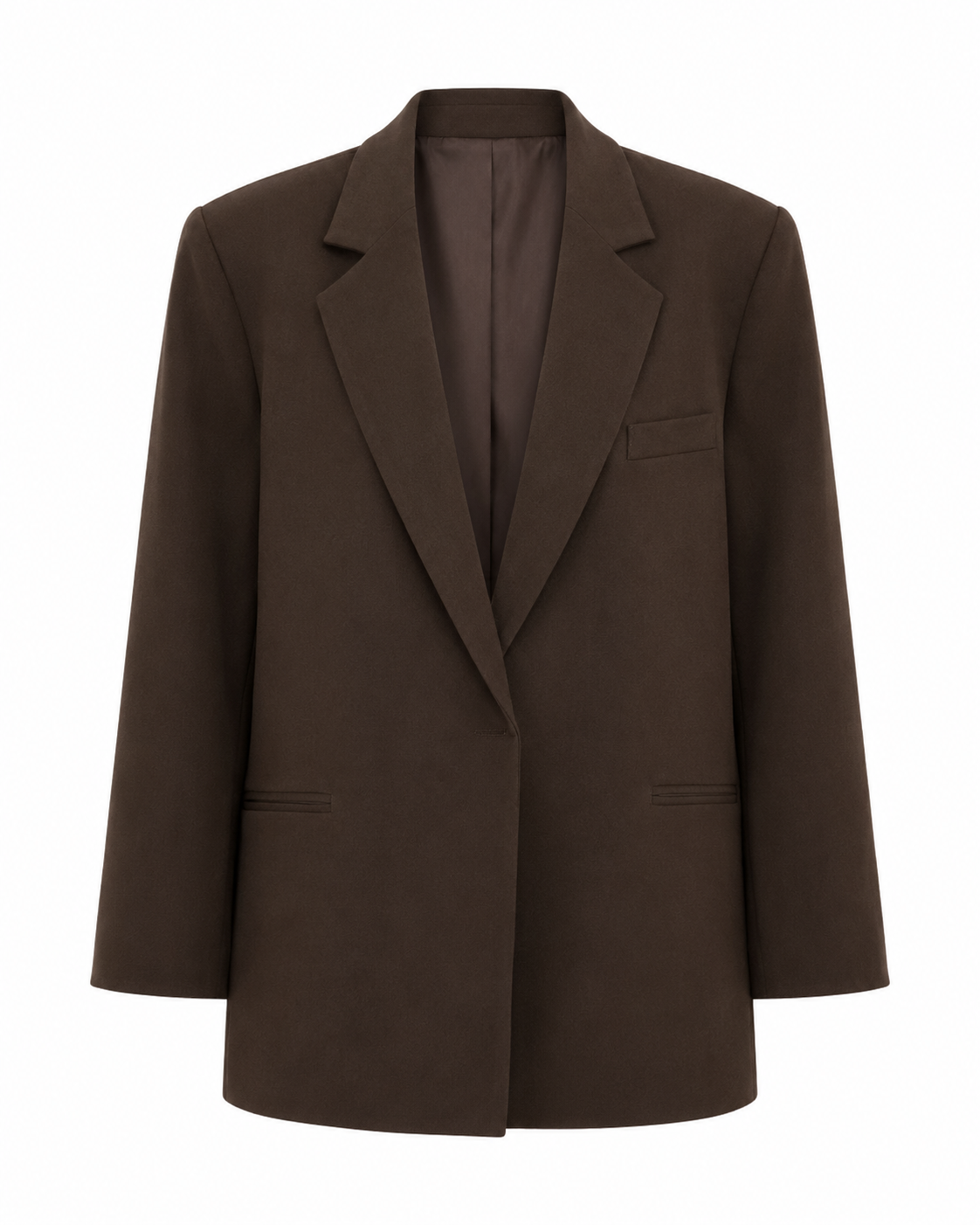 Oversized Wrapped Box Blazer