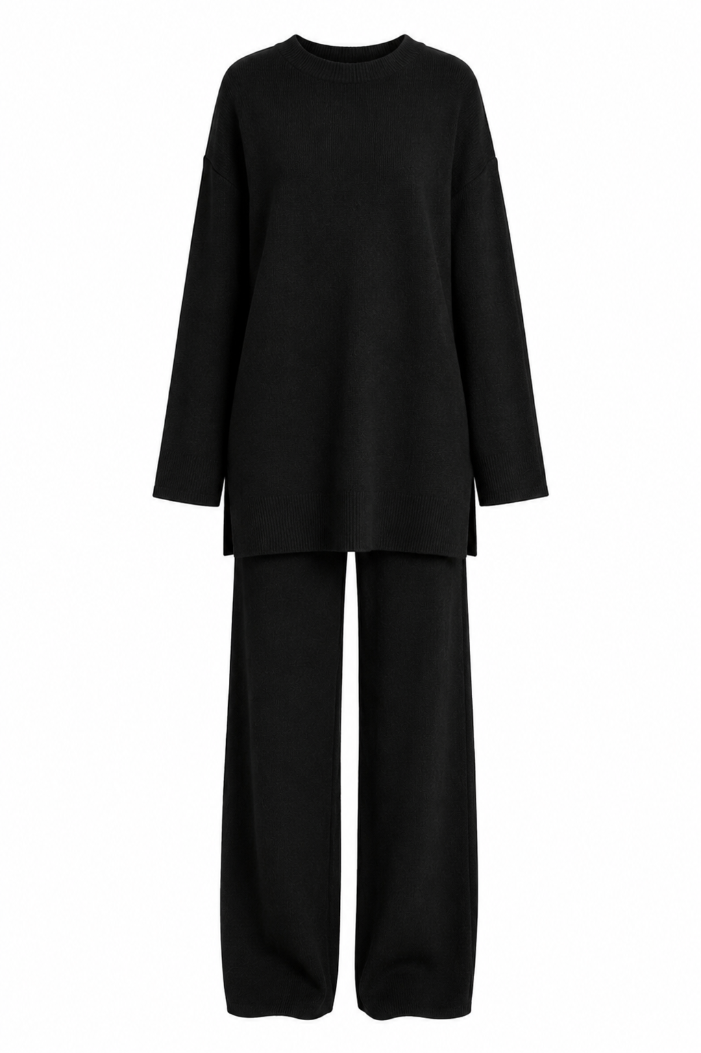 Chocolate Brown Fine Knit lounge suit