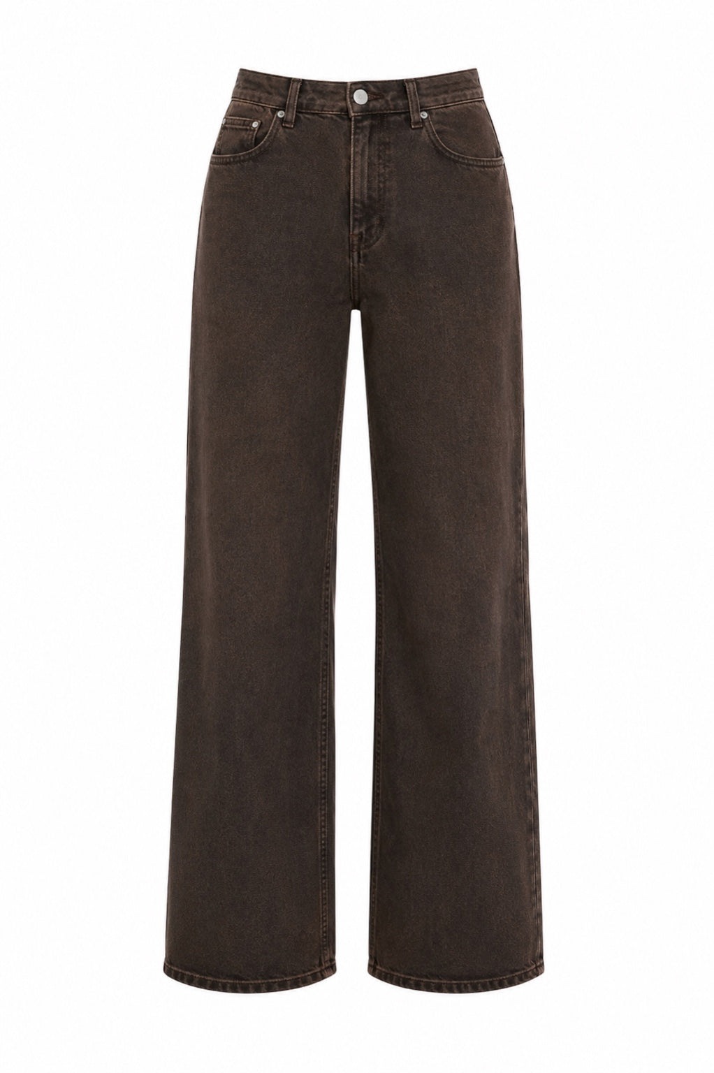 Brown Boyfriend Jeans