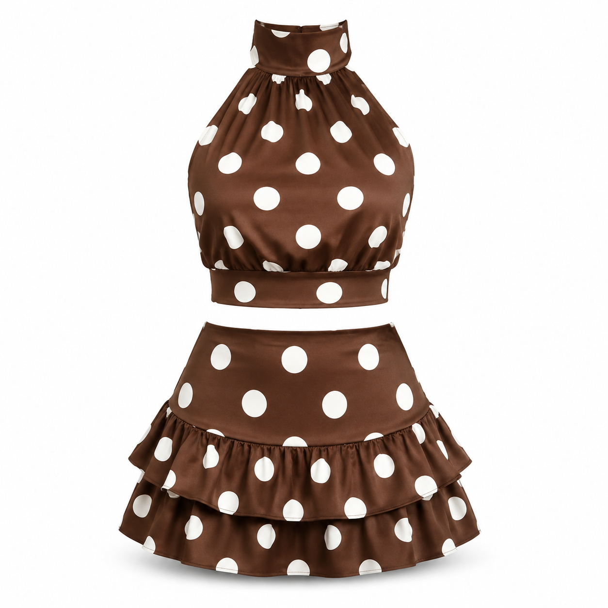 The Coco Polka Dot Two-Piece Set