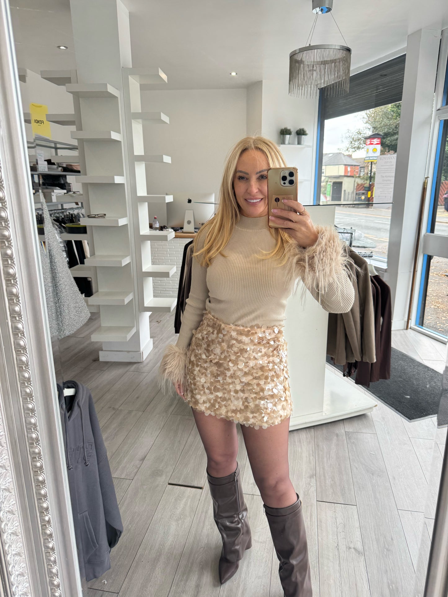 SEQUIN SKIRTS